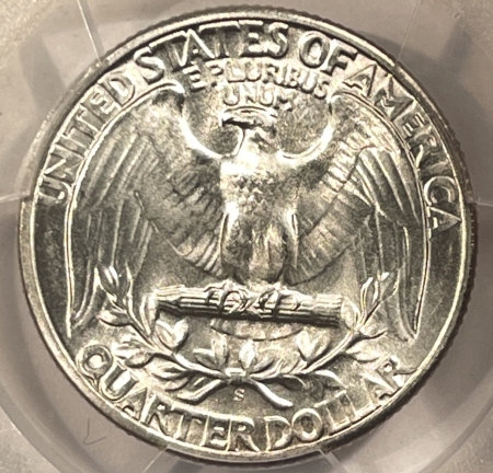 New Certified Coins 1944-S WASHINGTON QUARTER – PCGS MS-66, BLAST WHITE & PREMIUM QUALITY!