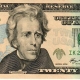 New Store Items 2004 $20 FEDERAL RESERVE NOTE FR-2090B, RADAR NOTE, FANCY SERIAL NUMBER, VF+