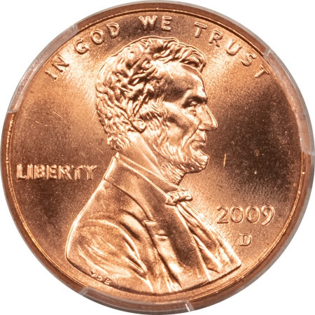 New Store Items 2009 2009-D LINCOLN CENTS LOT/2 – PCGS MS-66 RD LINCOLN-PRESIDENCY/PROFESSIONAL
