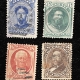U.S. Stamps HAWAII SCOTT #38, 39, 41; 2c USED, PERF FLAWS, 5c USED & VF, 15c USED, CREASES