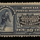 U.S. Stamps SCOTT #E-7 10c GREEN, MOG W/ HR; OTHERWISE abt VF-CATALOG $60