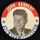 Post-1920 GRAPHIC & CATCHY KEEP DICK ON THE JOB 1956 VICE PRES 3 1/2″ CAMPAIGN BUTTON-MINT