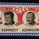 Post-1920 SCARCE 1960 NIXON “GUEST” CAMPAIGN TOUR 3″ OVAL BLUE/WHITE CAMPAIGN BUTTON-MINT!