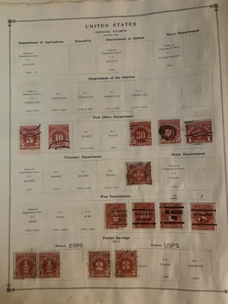 U.S. Stamps SCOTT INTERNATIONAL ALBUM, 10000+ USED SINGLES, HINGED/PAGES-HUGE CAT $10000+!
