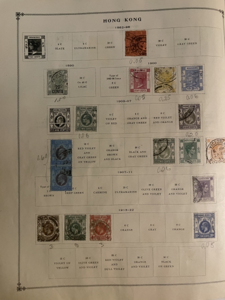 U.S. Stamps SCOTT INTERNATIONAL ALBUM, 10000+ USED SINGLES, HINGED/PAGES-HUGE CAT $10000+!