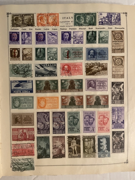U.S. Stamps SCOTT INTERNATIONAL ALBUM, 10000+ USED SINGLES, HINGED/PAGES-HUGE CAT $10000+!