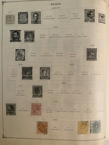 U.S. Stamps SCOTT INTERNATIONAL ALBUM, 10000+ USED SINGLES, HINGED/PAGES-HUGE CAT $10000+!