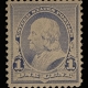 U.S. Stamps SCOTT #219D, 2c LAKE, MOG, HH, CREASES, FINE APPEARANCE-CAT $160