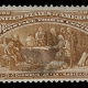 U.S. Stamps SCOTT #229 90c BRIGHT ORANGE, USED, FEW SHORT PERFS, VF APPEARANCE-CATALOG $140