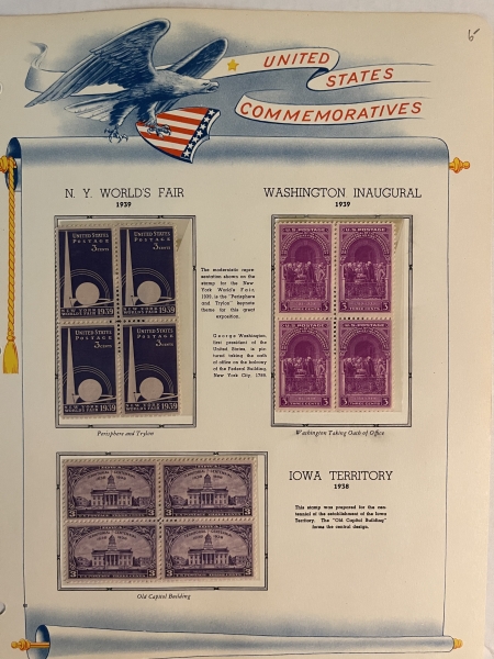 U.S. Stamps TWO PARTIAL COLLECTIONS OF MINT STAMPS & MINT BLOCKS/PLATEBLOCKS – CATALOG $500+