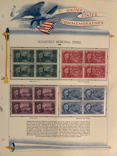U.S. Stamps TWO PARTIAL COLLECTIONS OF MINT STAMPS & MINT BLOCKS/PLATEBLOCKS – CATALOG $500+