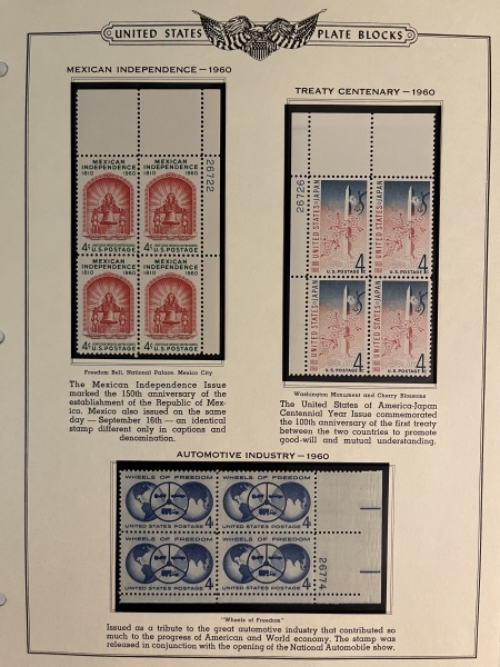 U.S. Stamps TWO PARTIAL COLLECTIONS OF MINT STAMPS & MINT BLOCKS/PLATEBLOCKS – CATALOG $500+