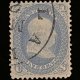 U.S. Stamps SCOTT #68, 10c, GREEN, USED, VF – CATALOG VALUE $55
