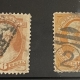 U.S. Stamps SCOTT #158, 3c, BLUISH-GREEN, MINT, POG, HINGED, AVG/FINE CENTERING – CAT $110