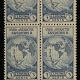 U.S. Stamps SCOTT #763, PLATE BLOCK, 8c, SAGE GREEN, NGAI-NH, VF & FRESH – CATALOG VALUE $35