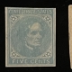 U.S. Stamps SCOTT #84, CANAL ZONE, 2c, CARMINE, MOG-H, FRESH & FINE – CATALOG VALUE $27.50