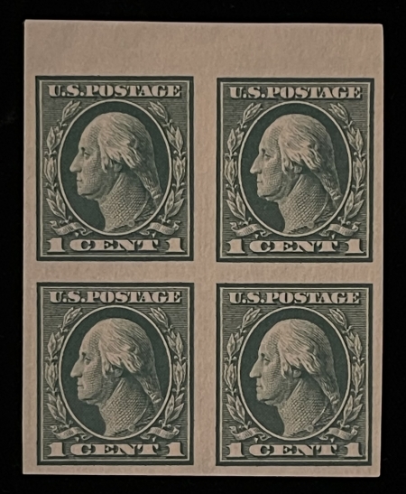Postage SCOTT #481, 1c GREEN, NO WATERMARK, MOG-NH, VF & P.O. FRESH – CATALOG VALUE $16