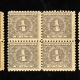 U.S. Stamps SCOTT #R-105, 3c, BLUE/BLACK, AVG CENTERING, SM PERF FAULT, BRIGHT COLOR CAT $75
