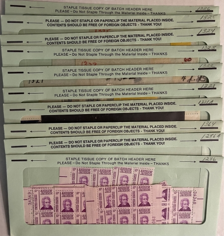 U.S. Stamps MASSIVE LOT OF MOG-NH SINGLES, MULTIPLES OF BLOCKS & PLATE BLOCKS, CATALOG $5000