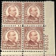 U.S. Stamps SCOTT #740-749 1C-10C 10 BLOCKS OF 4, NATIONAL PARKS SET MOG-NH FRESH CAT-$63.80