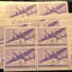 U.S. Stamps SCOTT #C-23 6C AIR MAIL PLATE BLOCKS LOT OF 6 & 4, 6 BLOCKS MOG-NH VF, CAT $35