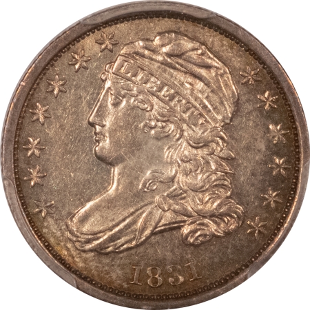 New Store Items 1831 CAPPED BUST DIME – PCGS AU-58, PRETTY!