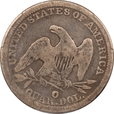 Liberty Seated Quarters 1854-O HUGE O LIBERTY SEATED QUARTER, ARROWS – PCGS VG-8, KEY VARIETY, PLEASING!