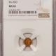New Store Items 1856 LIBERTY GOLD DOLLAR, SLANTED 5, TYPE 3 – PCGS MS-62, FLASHY