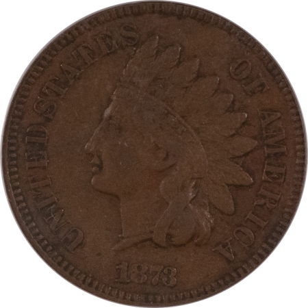 New Store Items 1873 INDIAN CENT – DOUBLED LIBERTY, PCGS VF-35 SMOOTH BROWN STRONG HEADBAND RARE