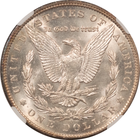 Dollars 1894-O MORGAN DOLLAR, NGC MS-60, FRESH & WHITE W/ BETTER-THAN-AVERAGE STRIKE!