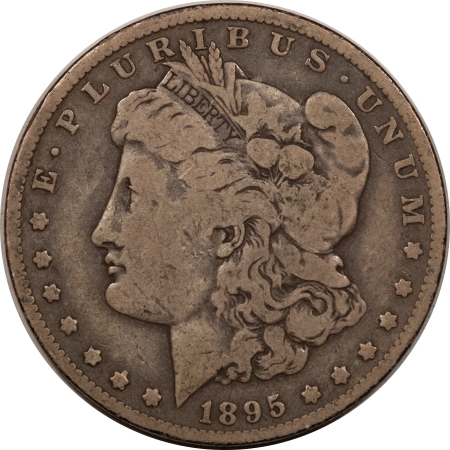 Morgan Dollars SCARCE 1895-O MORGAN DOLLAR, PLEASING CIRCULATED EXAMPLE W/ JUST HONEST WEAR