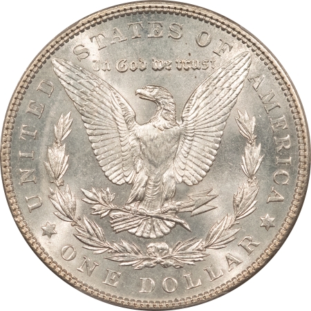 Dollars 1904 MORGAN DOLLAR PCGS MS-65, FLASHY WHITE GEM!