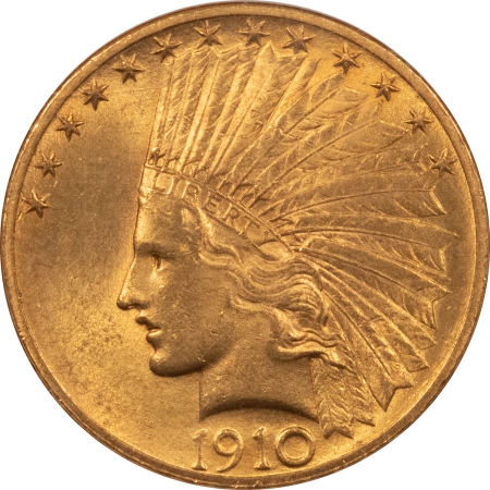 New Store Items 1910 $10 INDIAN HEAD GOLD – NGC MS-63, CHOICE & BETTER DATE!