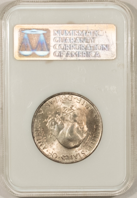 New Store Items 1936 ALBANY COMMEMORATIVE HALF DOLLAR, NGC MS-65, OLD FATTY HOLDER & VERY PQ!
