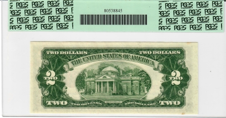 New Store Items 1953-C $2 RED SEAL UNITED STATES LEGAL TENDER NOTE, FR-1512, PCGS NEW CU 62