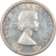 World Certified Coins CANADA 1954 SILVER $1, KM-54, HIGH GRADE & NEARLY UNCIRCULATED-LOOKS CHOICE!