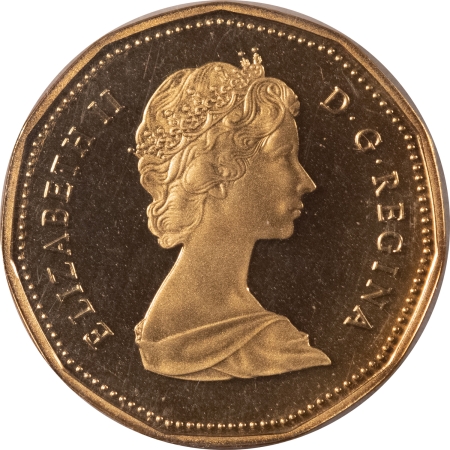 New Certified Coins 1988 PROOF CANADA $1 LOON KM-157 ICCS A SUPERB GEM ULTRA HEAVY CAMEO!