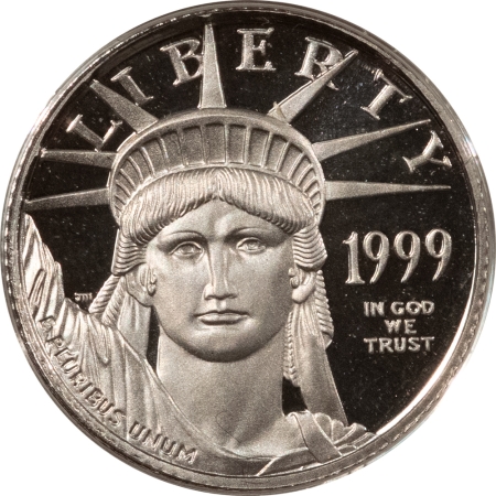 American Platinum Eagles 1999 $10 PLATINUM 1/10 OZ STATUE OF LIBERTY, GEM PROOF IN OGP/CERT