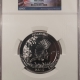 New Store Items 1977 CHI BERMUDA $25 SILVER JUBLIEE, QUEEN & SHIP, KM-25, STERLING, NGC AU-58
