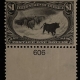 Postage SCOTT #166 90c ROSE CARMINE, PF CERT “UNUSED O.G.” abt VF, FRESH COLOR-CAT $2100
