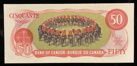 New Store Items CANADA 1975 $50 “BANK OF CANADA” #BC-51a, HC PREFIX, CHOICE CU & FRESH!