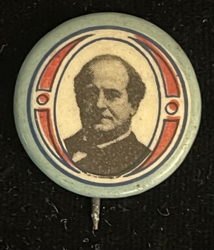 New Store Items 1908 WILLIAM JENNINGS BRYAN 7/8″ MULTICOLORED PICTORIAL CELLULOID BUTTON-EXC!