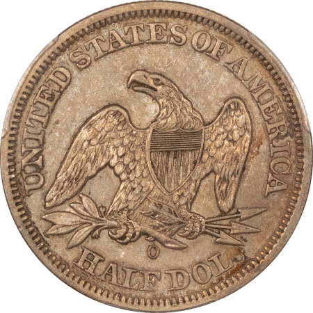 New Store Items 1855-O SEATED LIBERTY HALF DOLLAR, ARROWS – PCGS AU-53