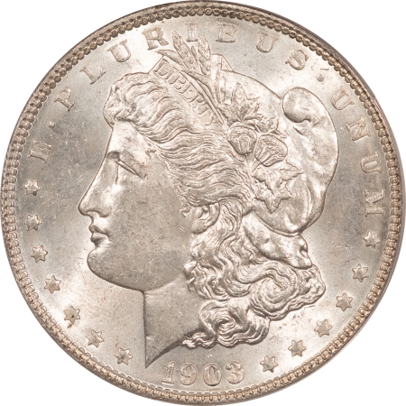 New Store Items 1903 MORGAN DOLLAR – PCGS MS-64, OLD GREEN HOLDER & PREMIUM QUALITY!