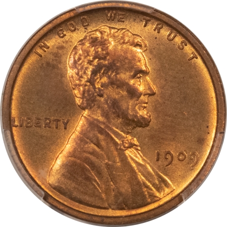 New Store Items 1909 MATTE PROOF LINCOLN CENT – PCGS PR-64 RB, PQ & PRETTY, CLOSE TO FULL RED!