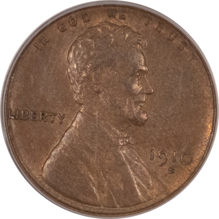 New Store Items 1910-S LINCOLN CENT – PCGS AU-58