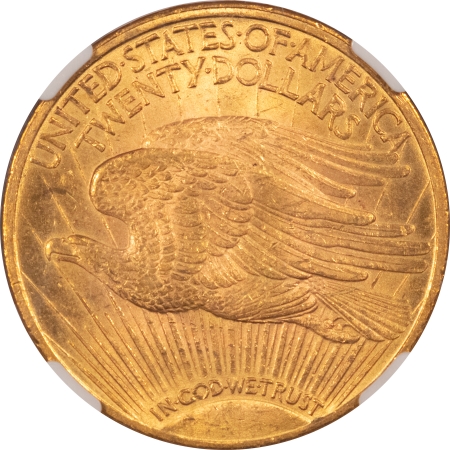New Store Items 1922 $20 ST. GAUDENS GOLD DOUBLE EAGLE – NGC MS-63, CHOICE!
