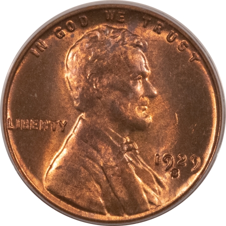 New Store Items 1929-S LINCOLN CENT PCGS MS-64 RB, PQ & FLASHY!