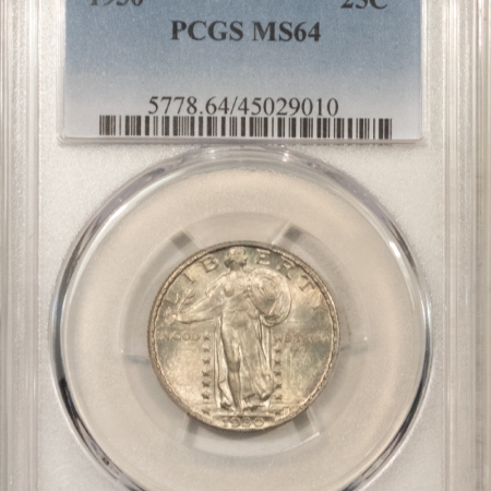 New Certified Coins 1930 STANDING LIBERTY QUARTER – PCGS MS-64, FRESH & PREMIUM QUALITY!