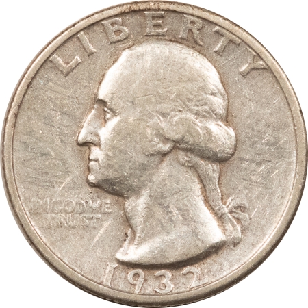 New Store Items KEY DATE 1932-S WASHINGTON QUARTER, HIGH GRADE EXAMPLE BUT OBVERSE SLIDE LINES